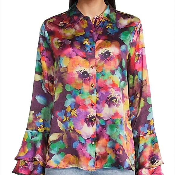 NWT Johnny Was Flounce Top - $295 - Picture 9 of 12